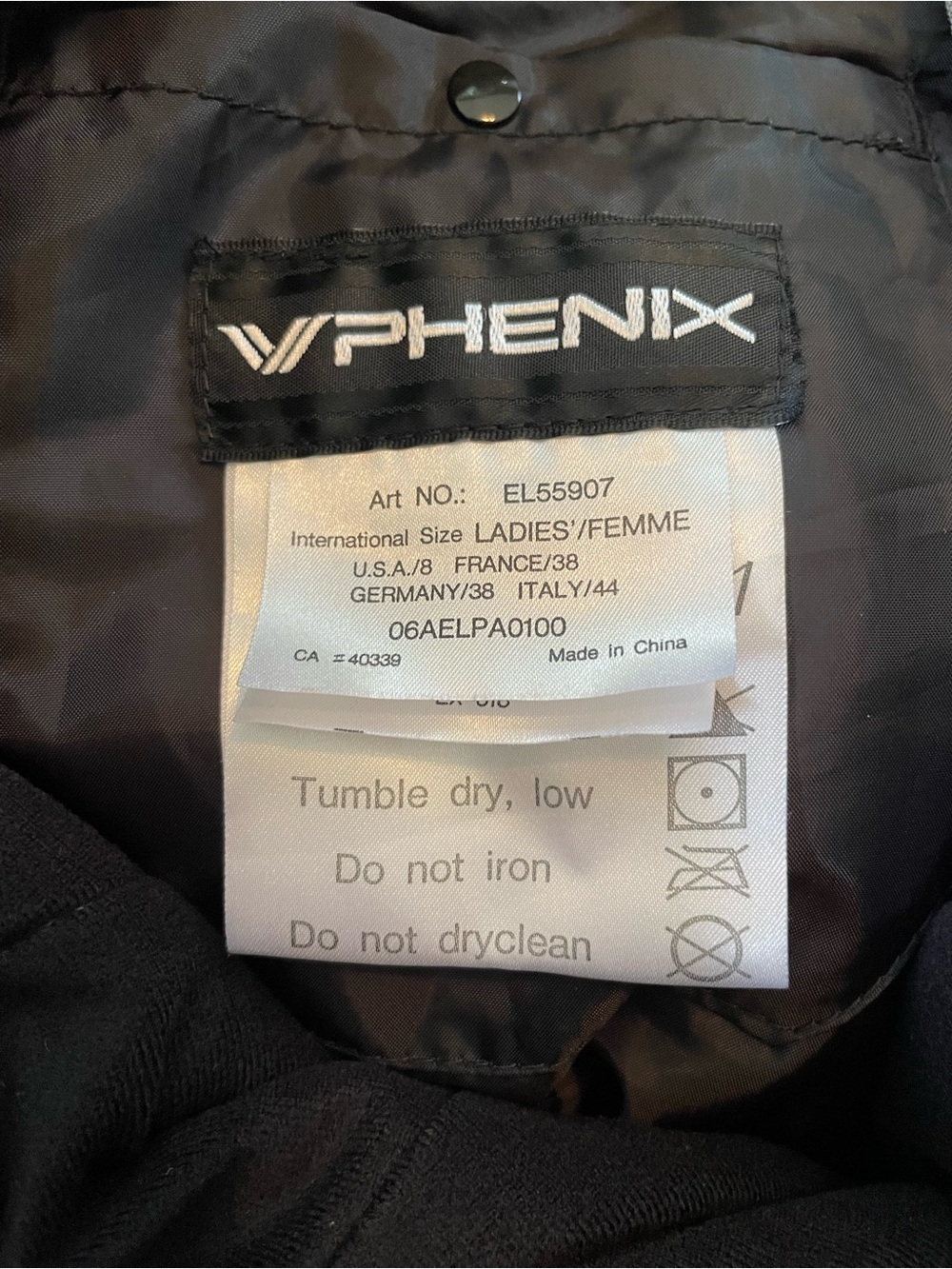 Phenix Women's Gray Ski, Snowboard Pants - Picture 4 of 12